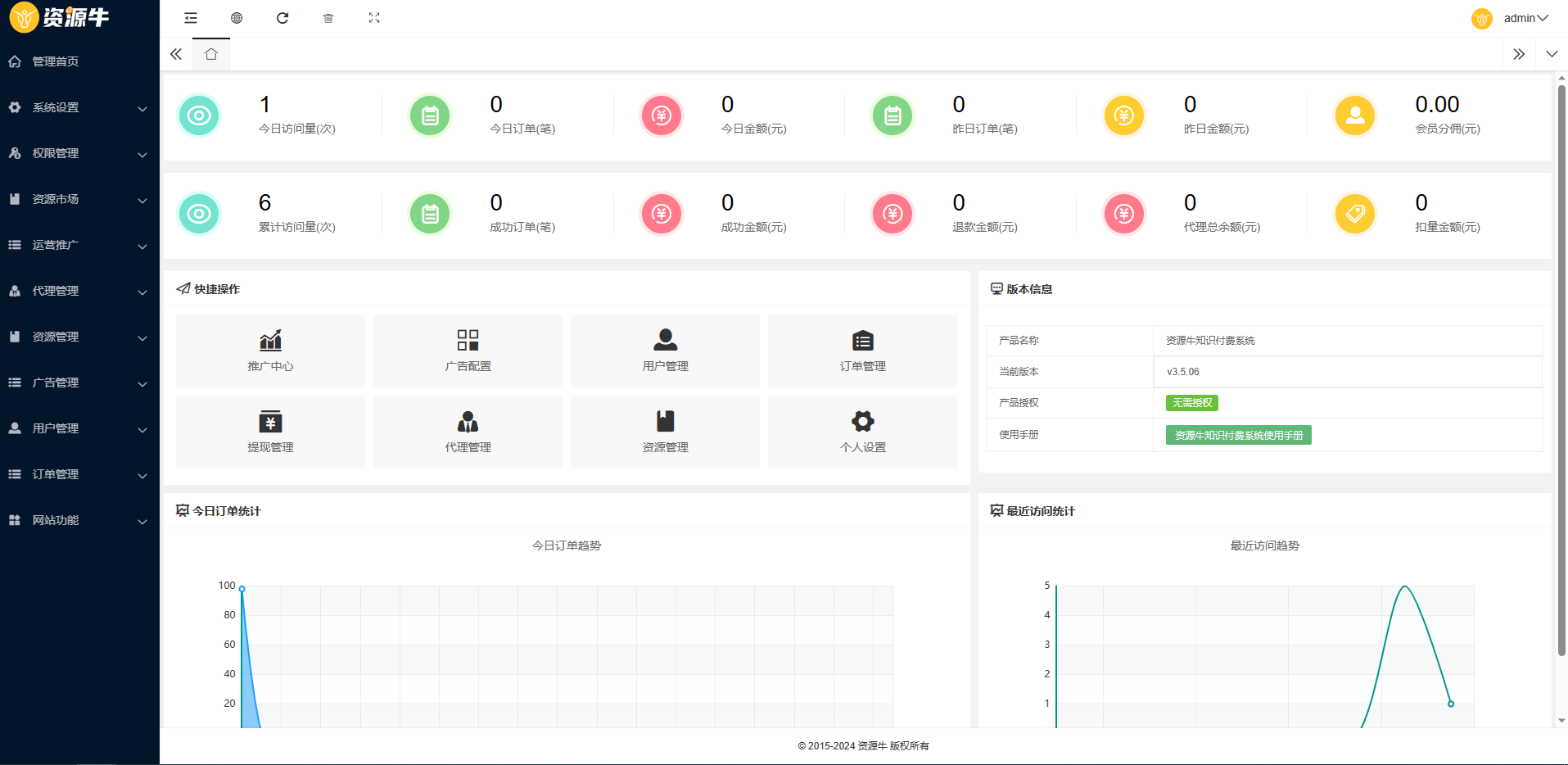 全开源版：三端同步知识付费系统源码（PC+H5+小程序），数据互通，资源采集友好，全新UI设计