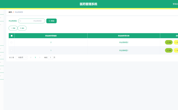 医药管理系统基于springboot+论文+开题报告+论文